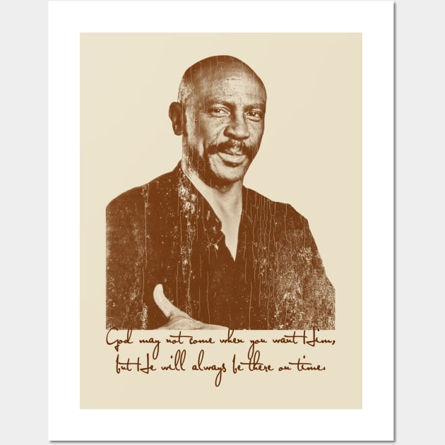 Remember Louis Gossett Jr. Wall Art by NMAX HERU